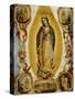 La Virgen de Guadalupe, 18th Century, Mexican School-null-Stretched Canvas