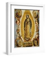 La Virgen de Guadalupe, 18th Century, Mexican School-null-Framed Giclee Print