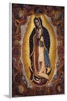 La Virgen De Guadalupe Religious Poster-null-Framed Poster