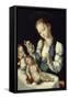 La Virgen De Las Cerezas VI-Luis De Morales-Framed Stretched Canvas
