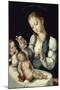 La Virgen De Las Cerezas VI-Luis De Morales-Mounted Giclee Print
