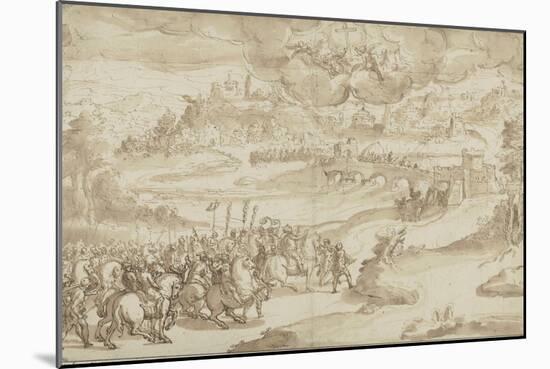 La vision de Constantin-Cesare Nebbia-Mounted Giclee Print