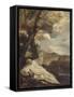 La Vision de Saint Bruno-Pier Francesco Mola-Framed Stretched Canvas