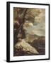 La Vision de Saint Bruno-Pier Francesco Mola-Framed Giclee Print