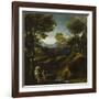 La vision de saint Eustache-Giovanni Viola-Framed Giclee Print