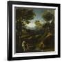 La vision de saint Eustache-Giovanni Viola-Framed Giclee Print