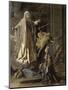 La vision de Sainte Françoise Romaine-Nicolas Poussin-Mounted Premium Giclee Print