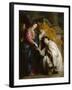 La Vision Du Bienheureux Hermann De Steinfeld, Dit Joseph (1150-1230) - Peinture De Sir Anthonis (A-Anthony Van Dyck-Framed Giclee Print