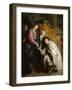 La Vision Du Bienheureux Hermann De Steinfeld, Dit Joseph (1150-1230) - Peinture De Sir Anthonis (A-Anthony Van Dyck-Framed Giclee Print