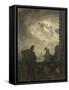 La vision du poète, Notre-Dame de Paris-Georges Pilotell-Framed Stretched Canvas
