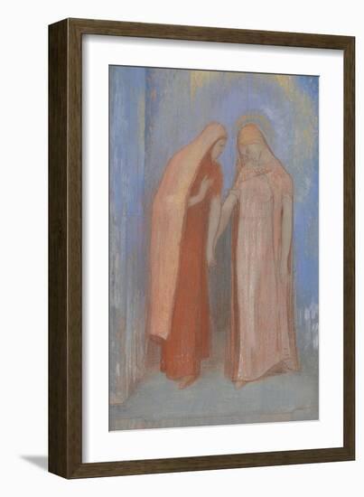 La Visitation-Odilon Redon-Framed Giclee Print