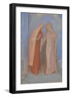 La Visitation-Odilon Redon-Framed Giclee Print