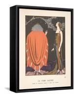 La Voie Lactée, from a Collection of Fashion Plates, 1921 (Pochoir Print)-Georges Barbier-Framed Stretched Canvas