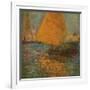 'La Voile Jaune', c1905-Gaston La Touche-Framed Giclee Print