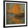 'La Voile Jaune', c1905-Gaston La Touche-Framed Giclee Print