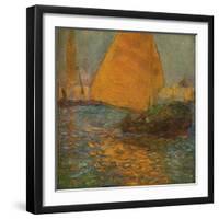 'La Voile Jaune', c1905-Gaston La Touche-Framed Giclee Print