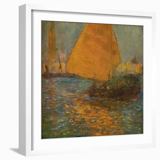 'La Voile Jaune', c1905-Gaston La Touche-Framed Giclee Print