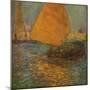 'La Voile Jaune', c1905-Gaston La Touche-Mounted Giclee Print