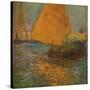 'La Voile Jaune', c1905-Gaston La Touche-Stretched Canvas