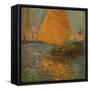 'La Voile Jaune', c1905-Gaston La Touche-Framed Stretched Canvas