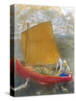La Voile Jaune (The Yellow Sail)-Odilon Redon-Stretched Canvas