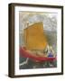 La Voile Jaune (The Yellow Sail)-Odilon Redon-Framed Giclee Print
