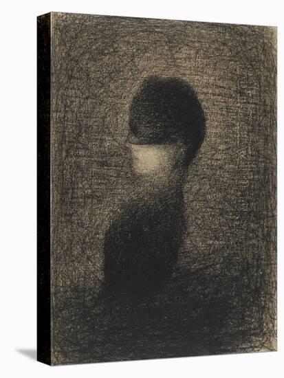 La Voilette-Georges Seurat-Stretched Canvas