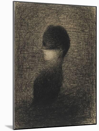 La Voilette-Georges Seurat-Mounted Giclee Print