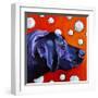 Lab and Bubbles-Kathryn Wronski-Framed Art Print