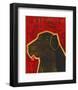 Lab (black)-John Golden-Framed Art Print