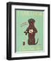 Lab Chocolate Ale-Ken Bailey-Framed Premium Giclee Print