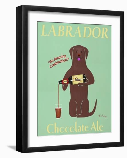 Lab Chocolate Ale-Ken Bailey-Framed Giclee Print