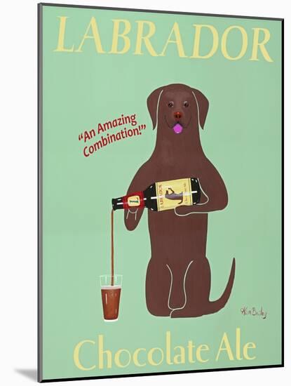 Lab Chocolate Ale-Ken Bailey-Mounted Giclee Print