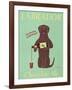 Lab Chocolate Ale-Ken Bailey-Framed Giclee Print