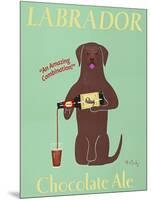 Lab Chocolate Ale-Ken Bailey-Mounted Giclee Print