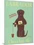 Lab Chocolate Ale-Ken Bailey-Mounted Giclee Print