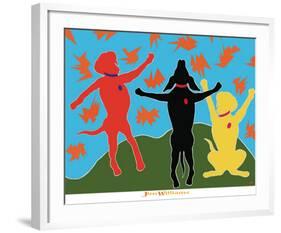 Lab Dance-Jim Williams-Framed Art Print