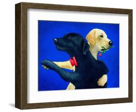 Lab Dance-Will Bullas-Framed Giclee Print