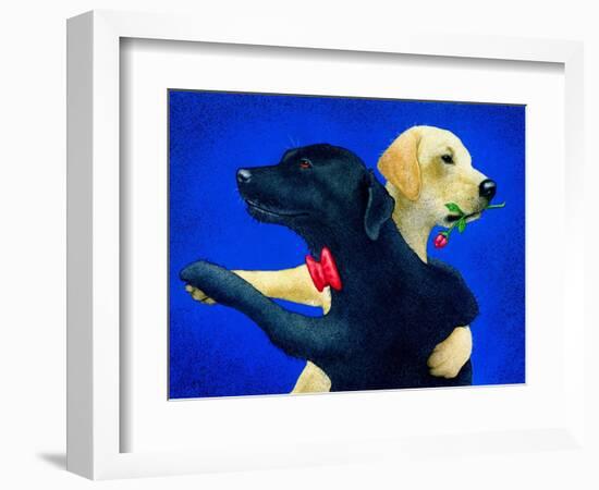 Lab Dance-Will Bullas-Framed Giclee Print