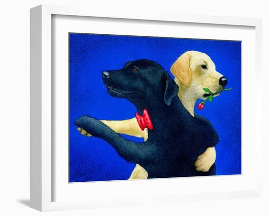 Lab Dance-Will Bullas-Framed Giclee Print