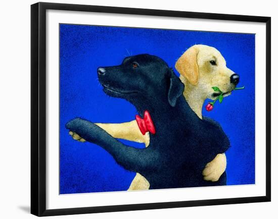 Lab Dance-Will Bullas-Framed Giclee Print