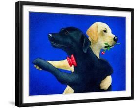 Lab Dance-Will Bullas-Framed Giclee Print