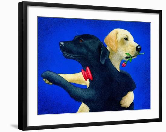 Lab Dance-Will Bullas-Framed Giclee Print