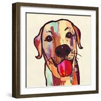 Lab Happy!-Evangeline Taylor-Framed Art Print