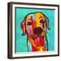 Lab Happy!-Evangeline Taylor-Framed Art Print