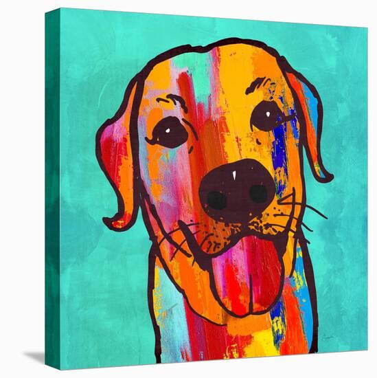 Lab Happy!-Evangeline Taylor-Stretched Canvas