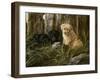 Lab Pup Pair-Trevor V. Swanson-Framed Giclee Print