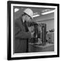 Lab Testing at the Park Gate Iron and Steel Co, Rotherham, South Yorkshire, 1964-Michael Walters-Framed Photographic Print