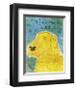 Lab (yellow)-John Golden-Framed Giclee Print