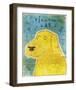 Lab (yellow)-John Golden-Framed Giclee Print